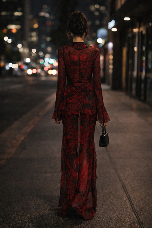 The Crimson Siren Dress ❤️